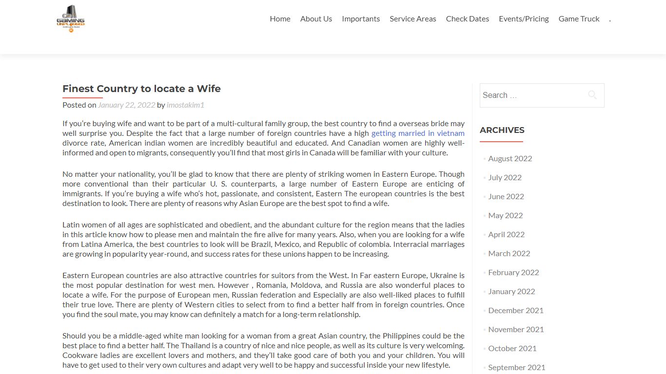 Finest Country to locate a Wife - gamingunpluggednc.com